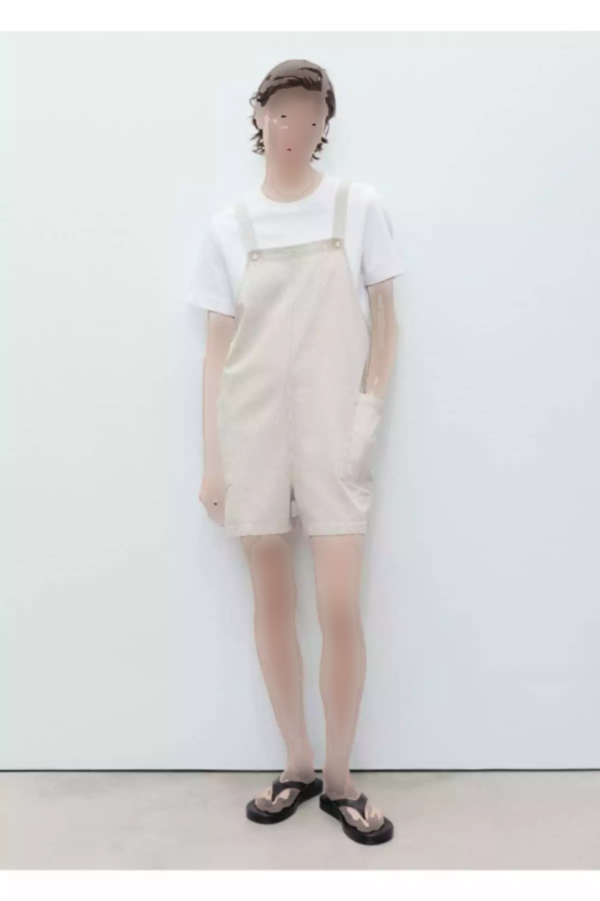 سرهمی راهراه جین برند MANGO کد 1757731328