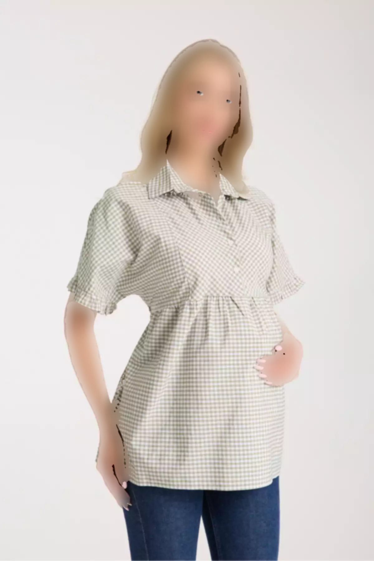 تونیک پیراهن یقه مربع برند Entarim کد 1757252589