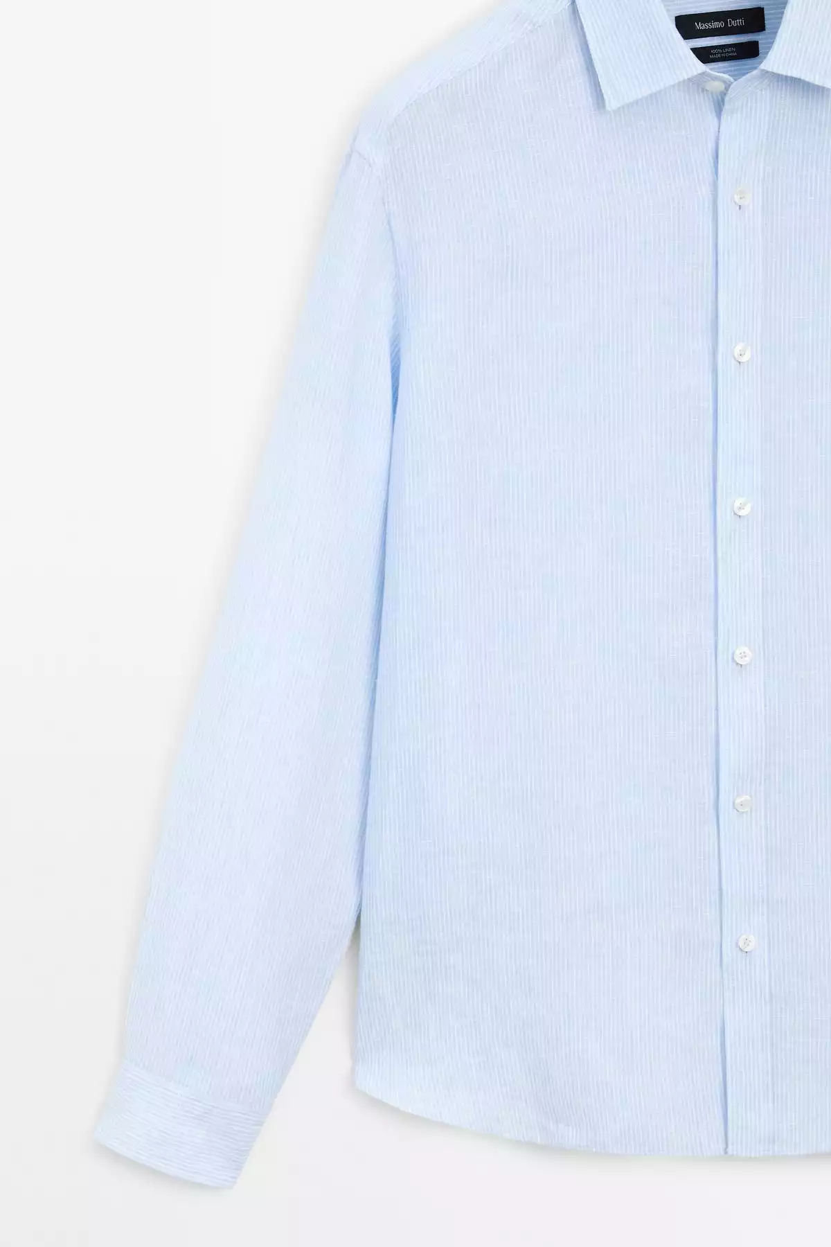 پیراهن متناسب راهراه برند Massimo Dutti کد 1757754968