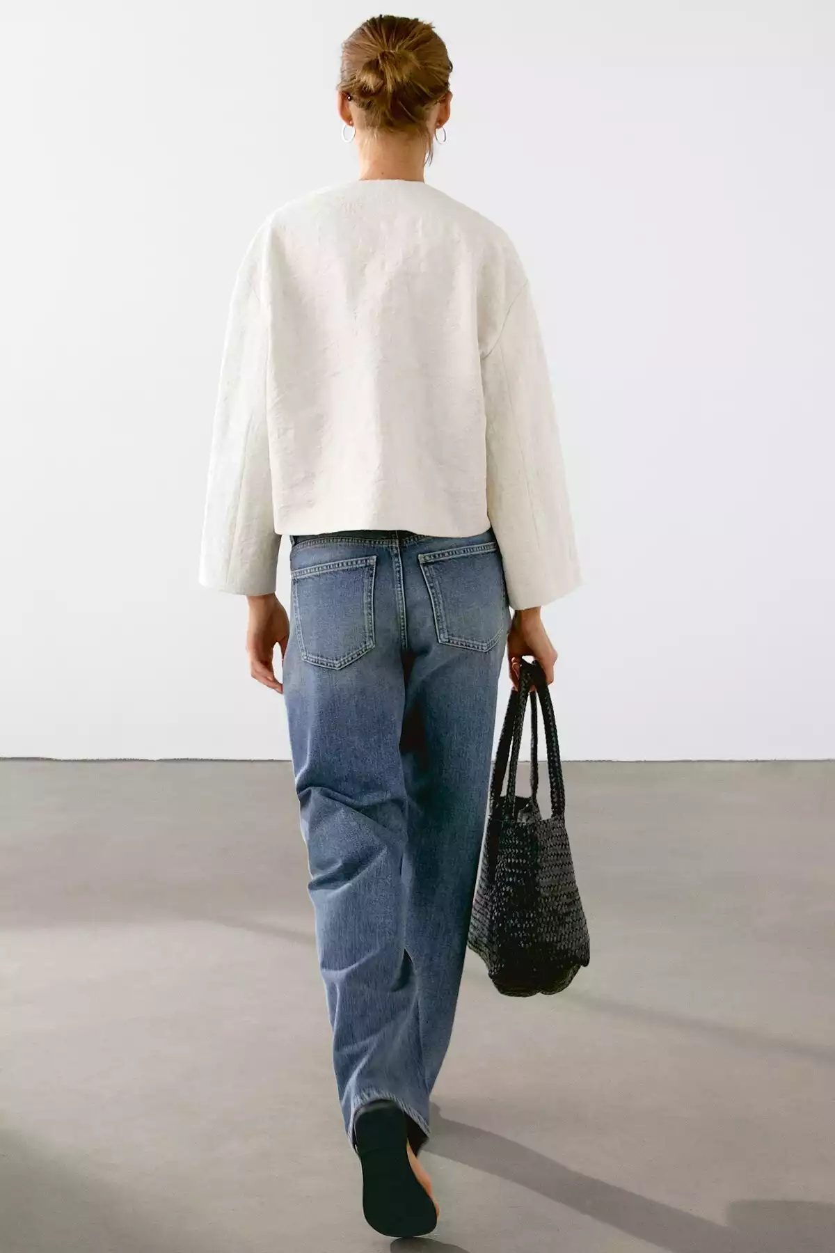 کت پارچه گلدار 100پنبه ای برند Massimo Dutti کد 1758269528