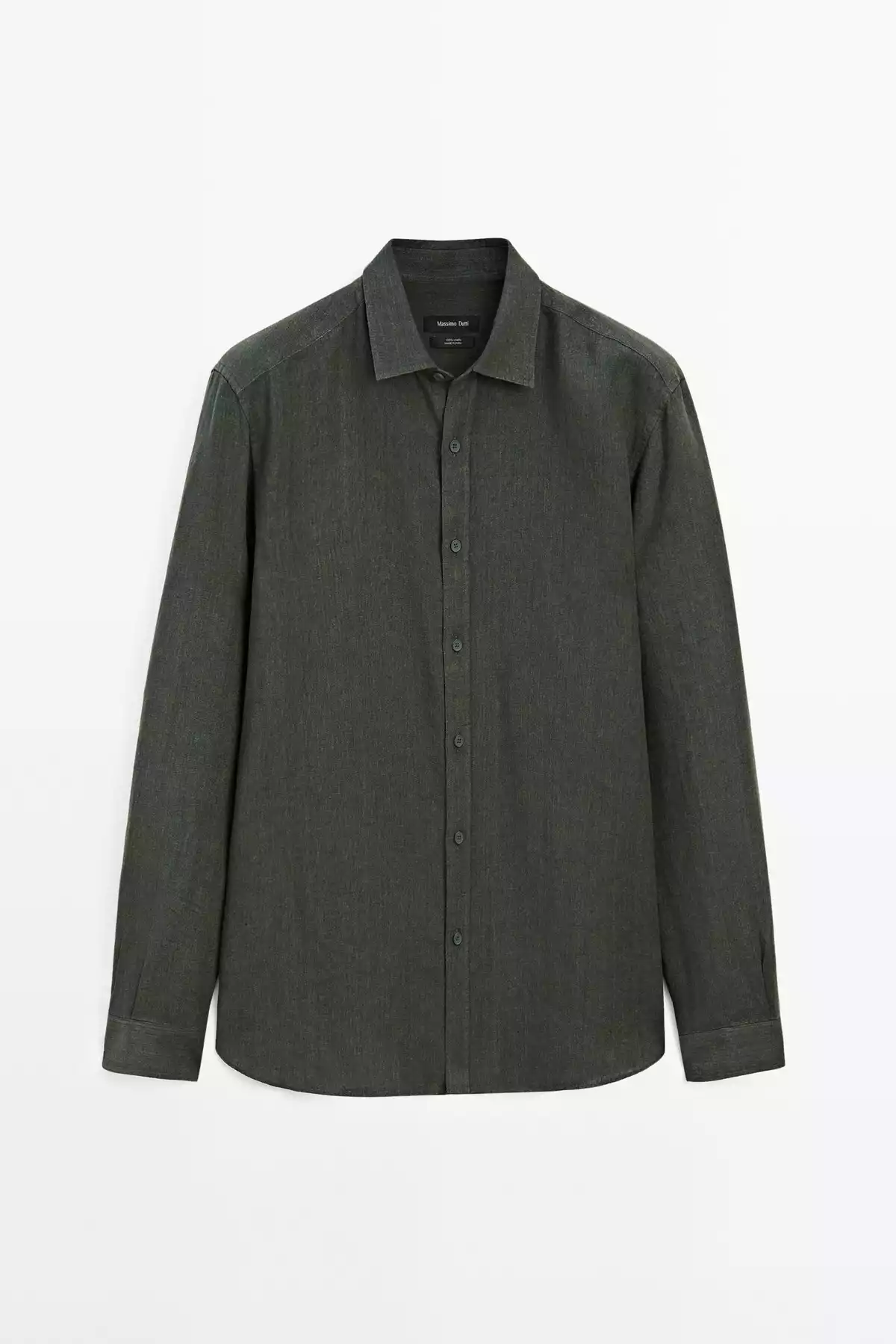 پیراهن متناسب کتان برند Massimo Dutti کد 1757748849