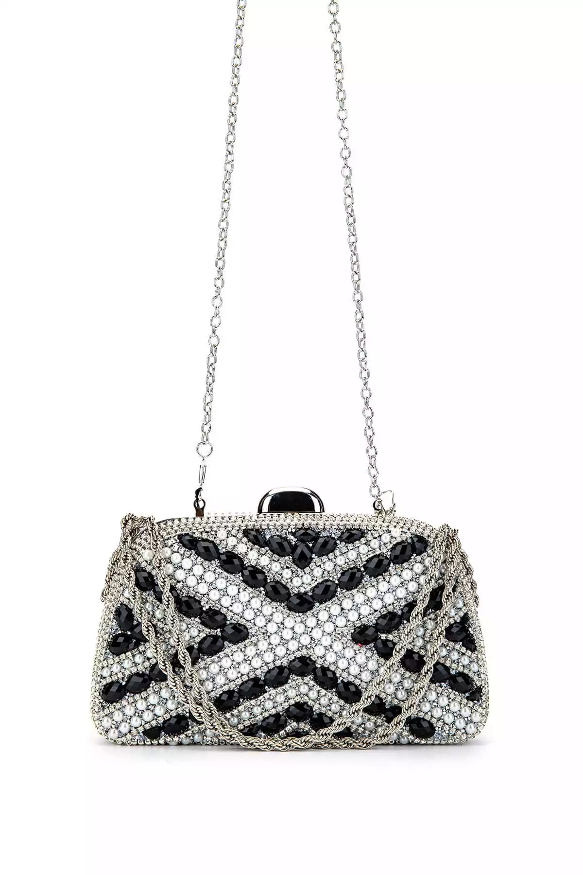 کیف مجلسی مشکی وگان زنانه برند Tamer Tanca کد 1758397272