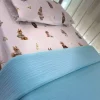 بالشت و رویه ملحفه کاوردار ست خواب بچه گانه کودک کشی 100پنبه برند BABY HAN CONCEPT کد 1757090648