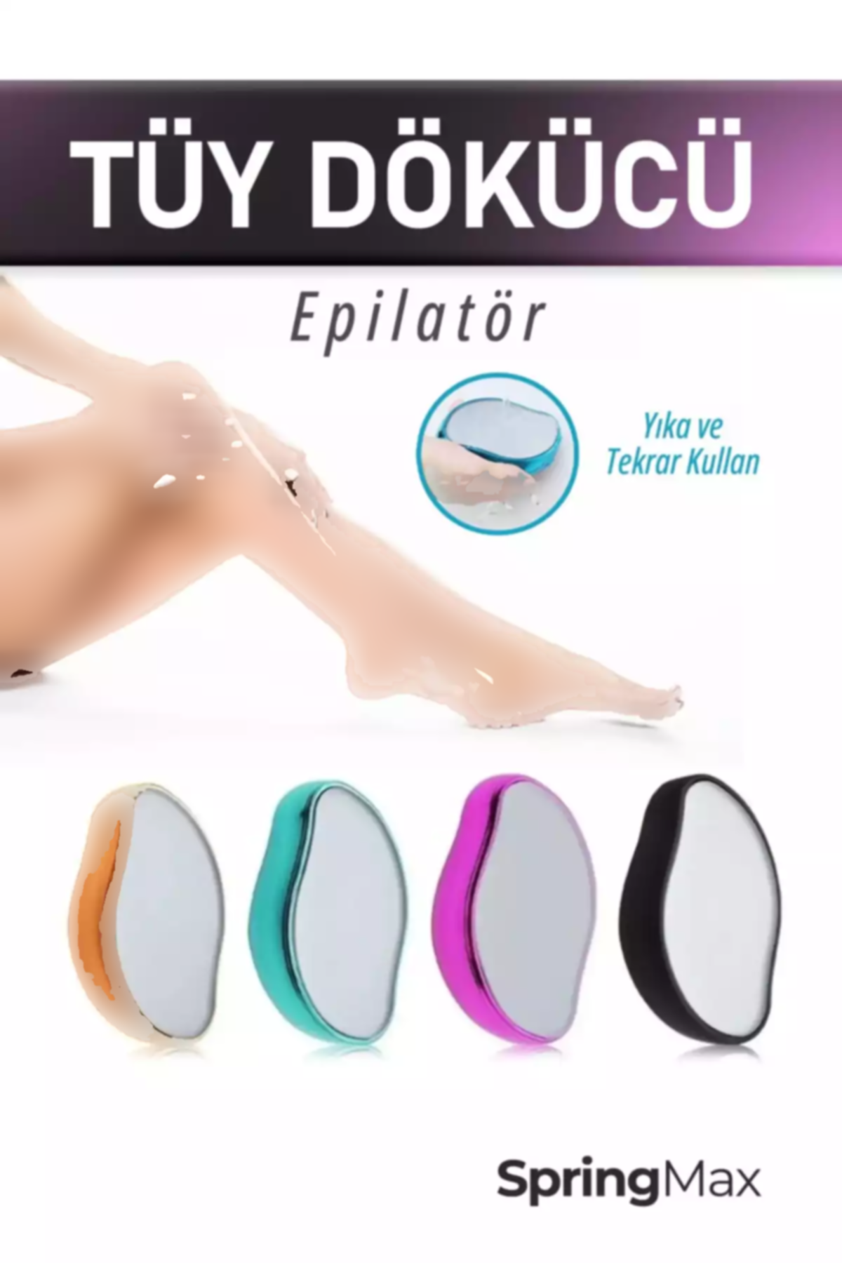 مو کن دستگاه موکن کریستال از نظر فیزیکی مویی برند SPRİNGMAX کد 1757087002