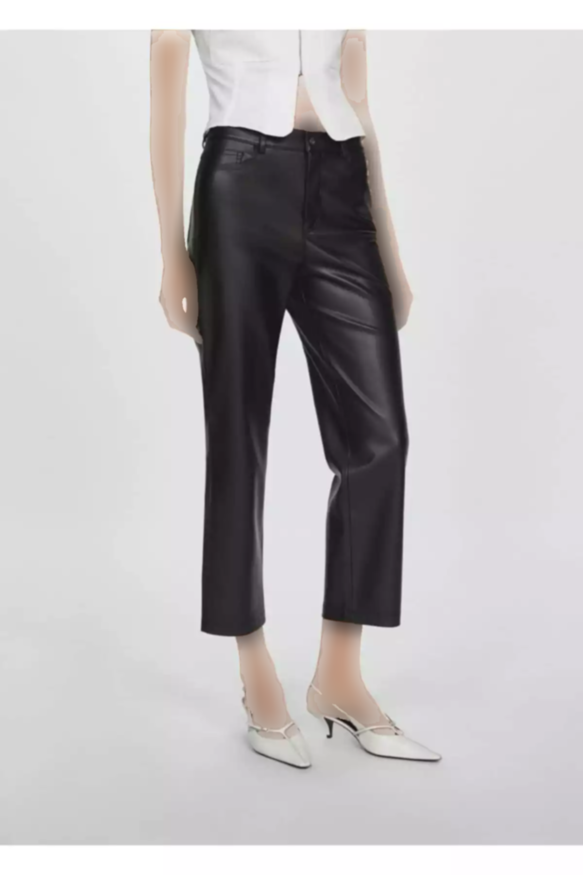 برش ساده به صورت شلوار چرم برند MANGO کد 1758112865