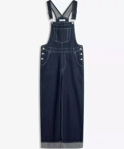 سرهمی جین گشاد بنددار برند Bershka کد 1757724071
