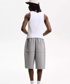 شلوارک برمودا گشاد به صورت برند Bershka کد 1758471185