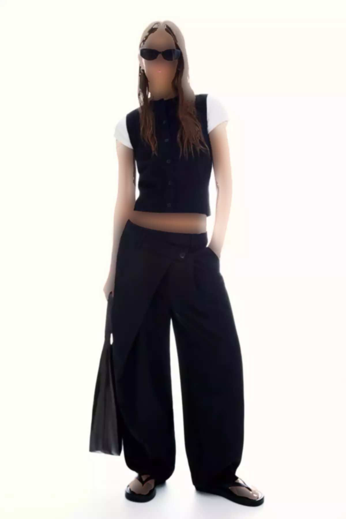 کمردار شلوار برند Bershka کد 1758120066