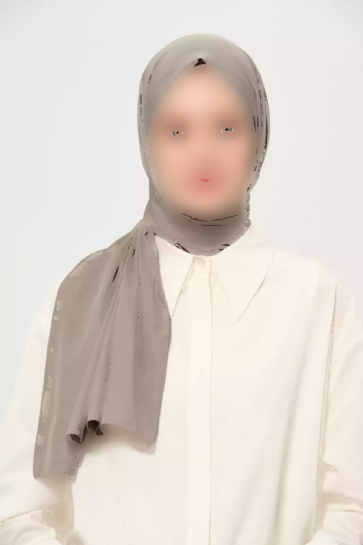 شال ساده پارچه لیز نمیخورد تویل غیر کریستالی برند Madame Polo کد 1757932866