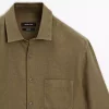پیراهن متناسب طرحدار جیبدار برند Massimo Dutti کد 1757755268