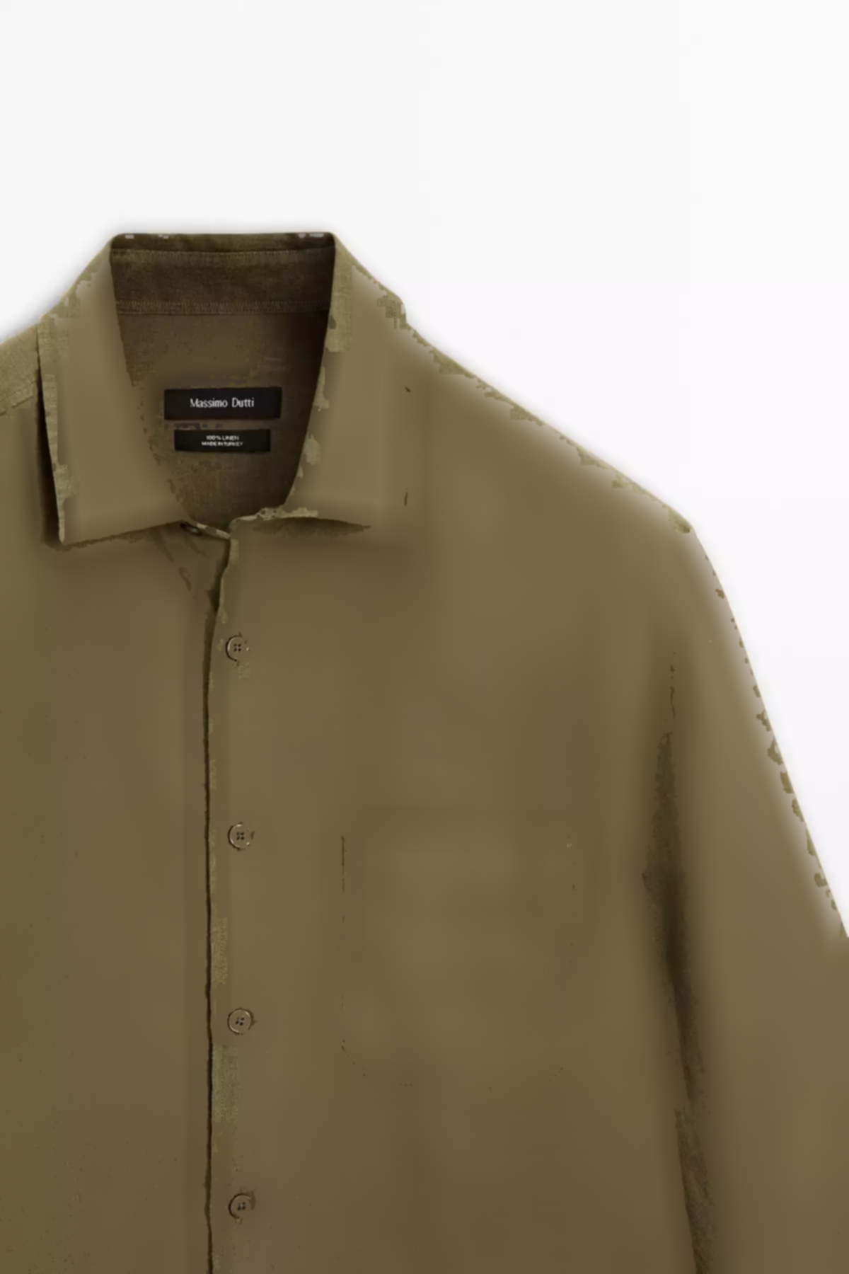 پیراهن متناسب طرحدار جیبدار برند Massimo Dutti کد 1757755268