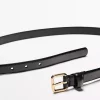 کمربند چرم سگک دار مربع برند Massimo Dutti کد 1757213468