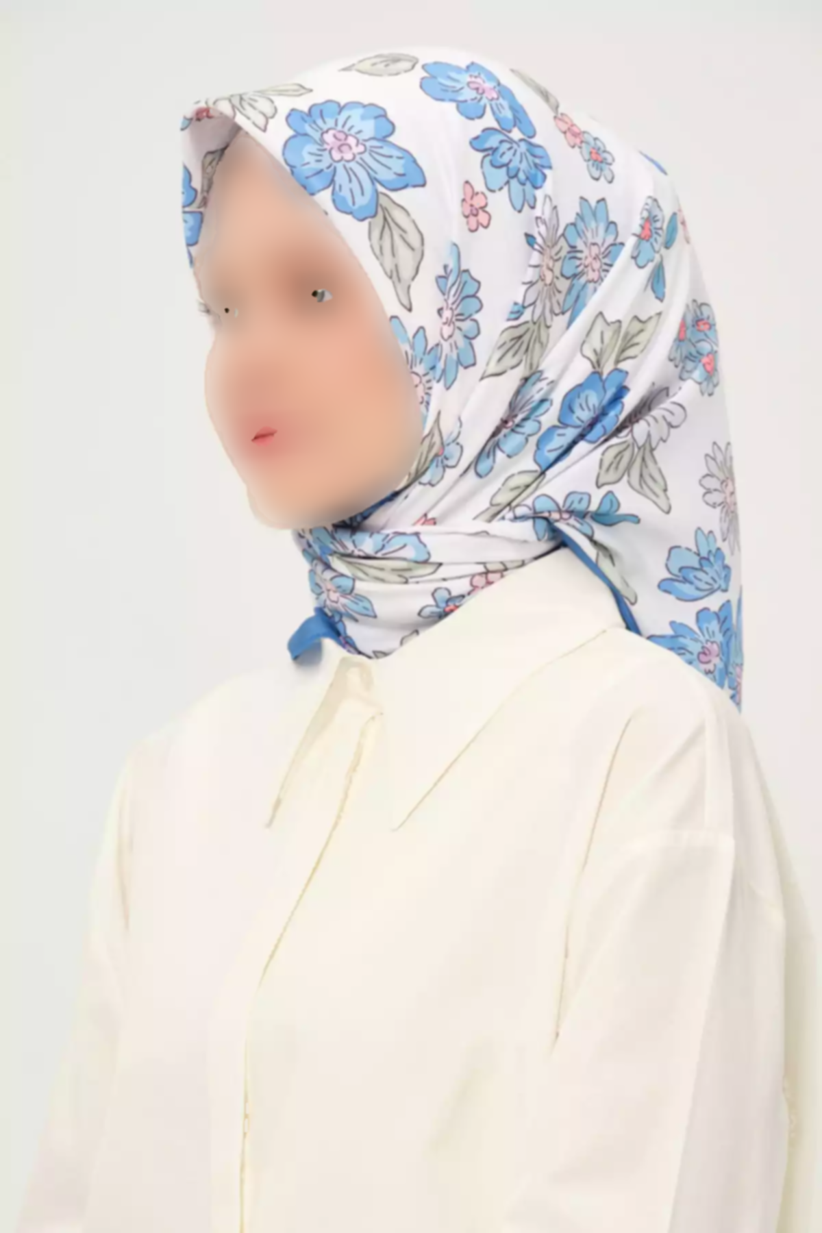 روسری پارچه دیجیتالی تویل چند رنگ 90x90cm برند Madame Polo کد 1757932874