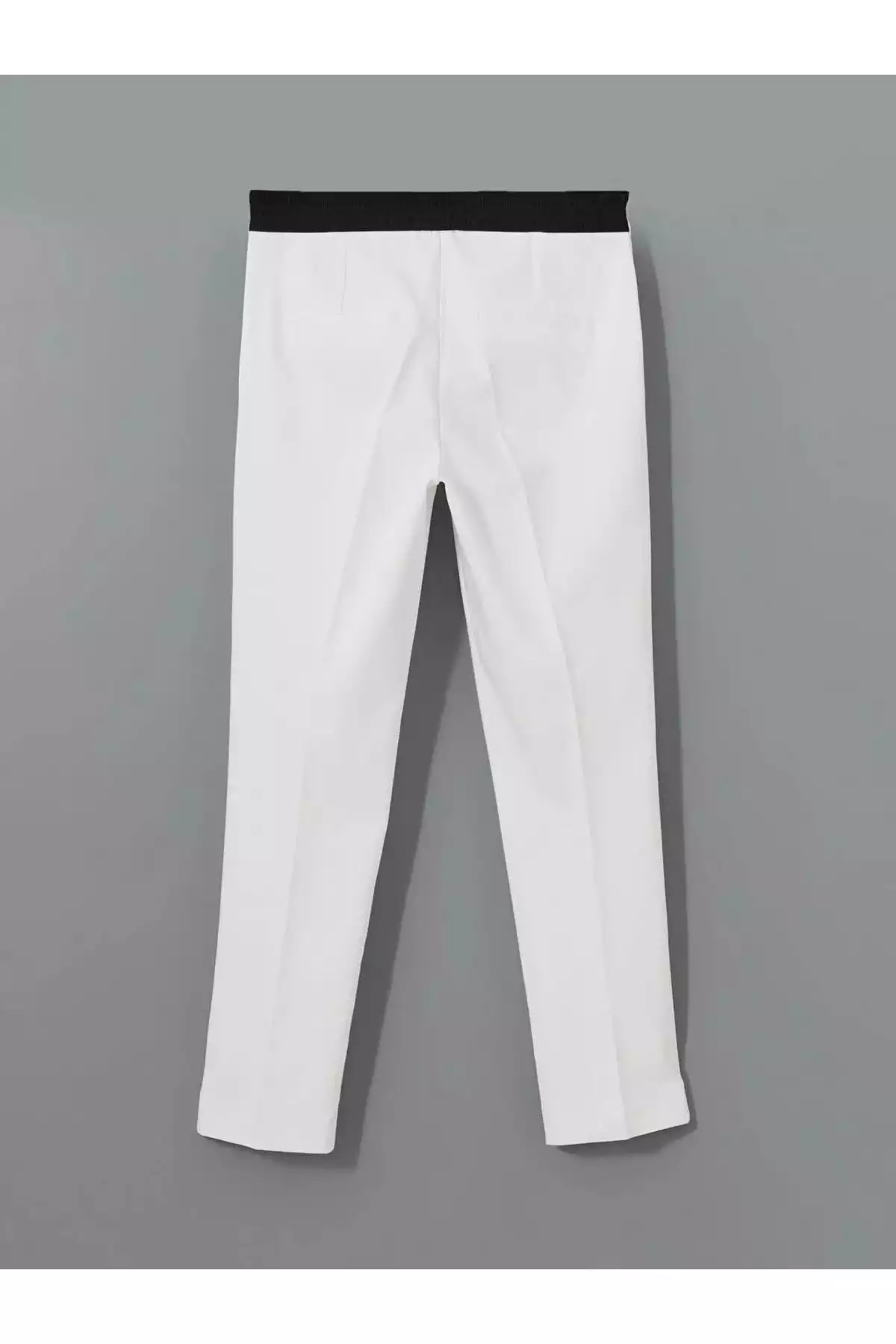 کمر کشی سفید شلوار زنانه قالب تنگ برند LC Waikiki کد 1758314482