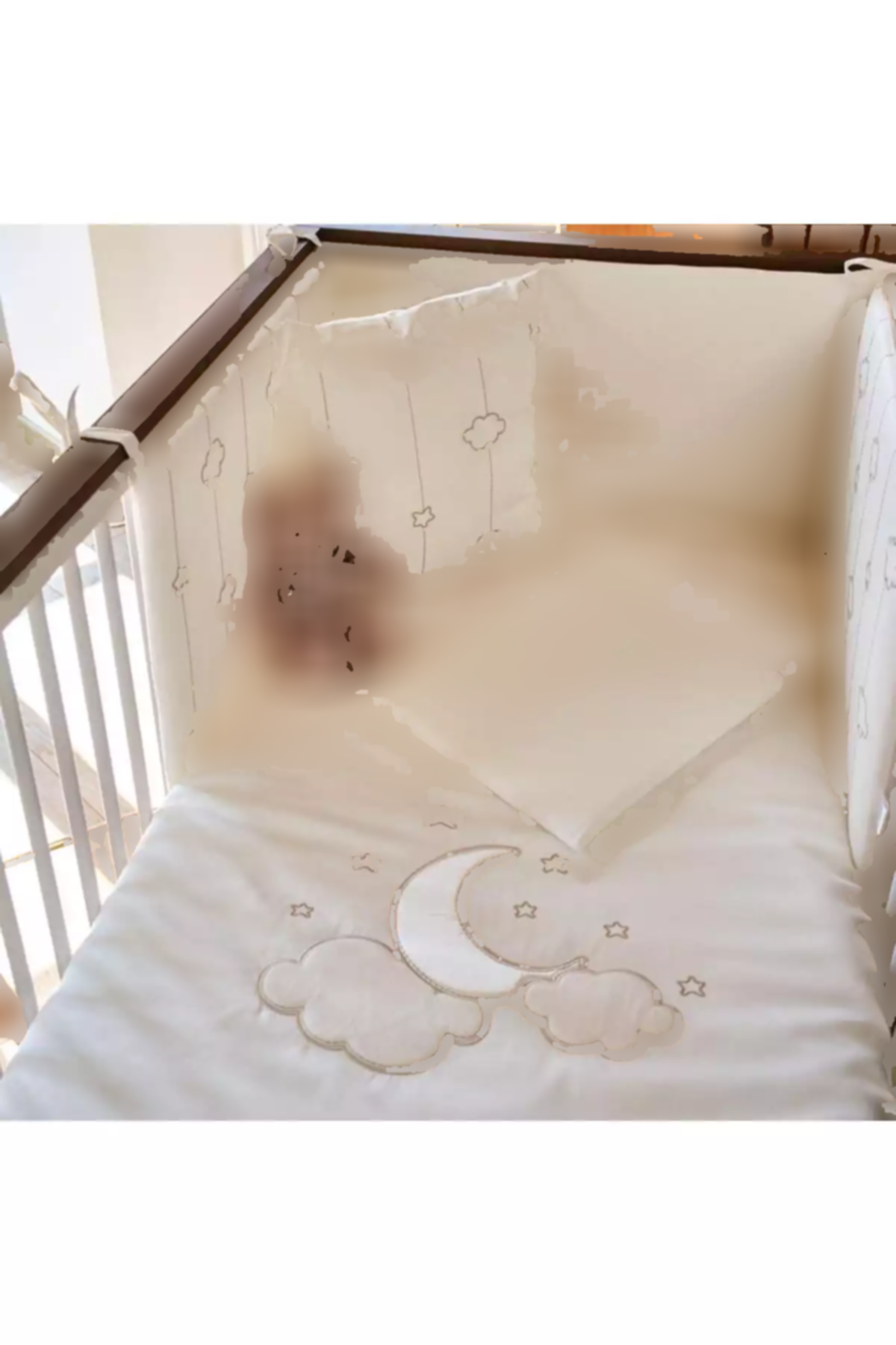 ست خواب ظریف luna شیری سانتی متر برند Funna Baby کد 1757007667