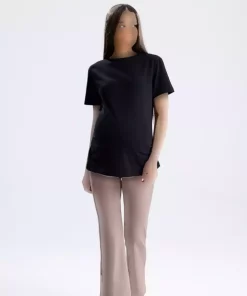 پنبه ای یقه گرد انحلال بارداری برند KATLİN MATERNİTY WEAR کد 1758474790