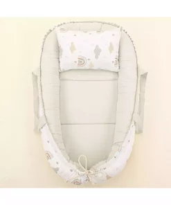کریر muslin دو طرفه رنگین کمان سبز روشن بالشت برند Yunikobaby کد 1757079670