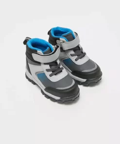 بوت بچهگانه مردانه بلوک رنگی آنتراسیت LCW STEPS برند LC Waikiki - 1020396426