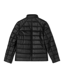 کاپشن چرم مشکی پسرانه مدل P22386 برند U.S. Polo Assn. - 925977674