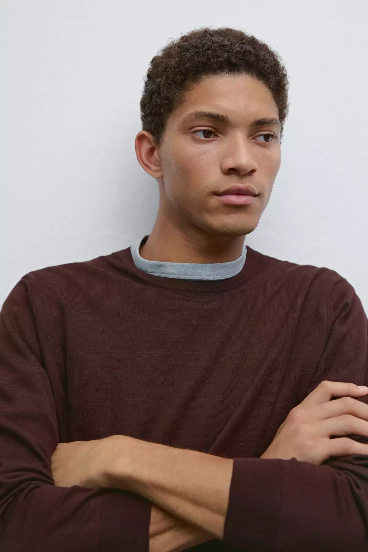 ژاکت بافتنی پنبهای آستین بلند برند Massimo Dutti - 943649077