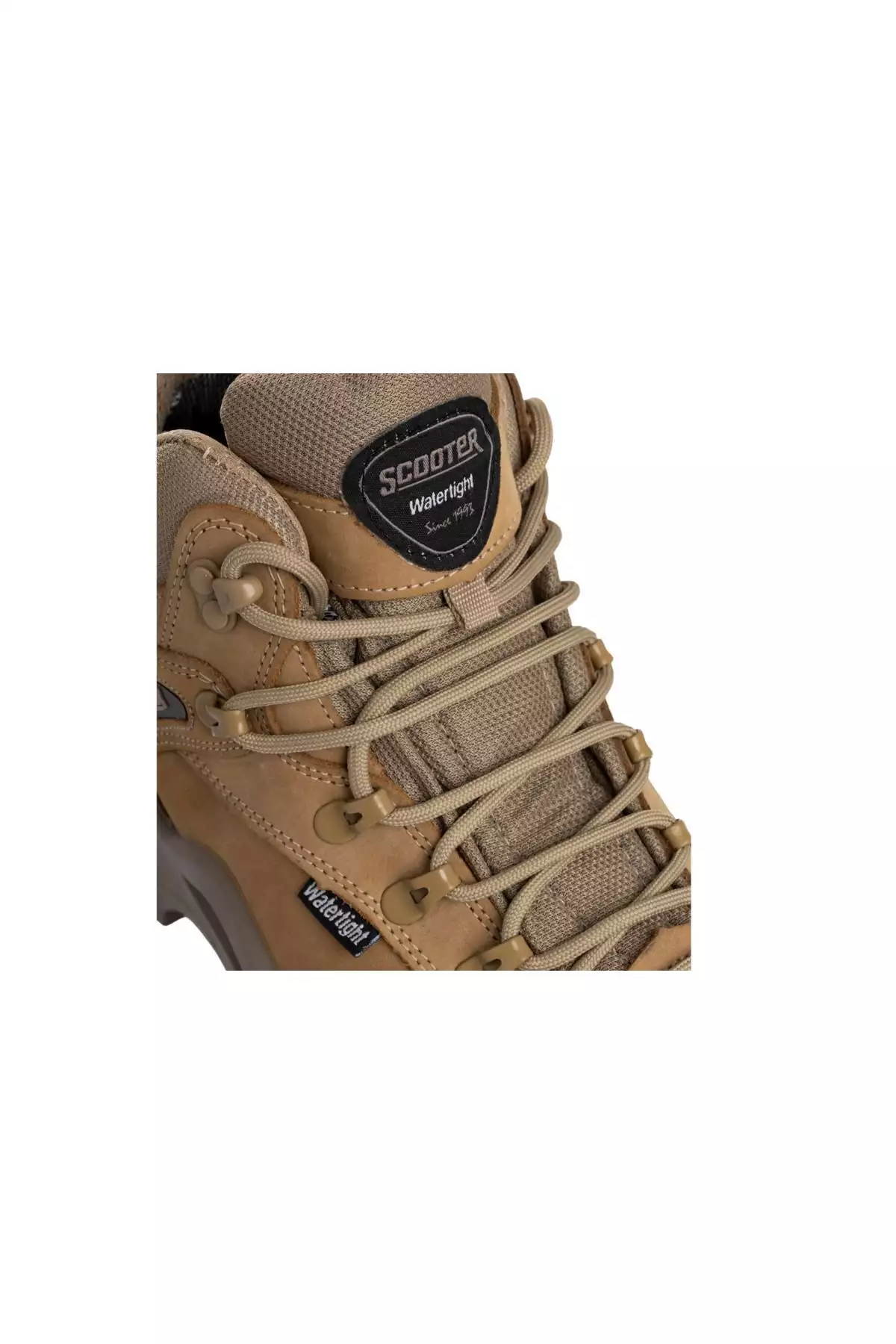 کفش کوهنوردی مردانه چرمی ضدآب بژ مدل M1210cbj برند Scooter - 125012924