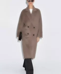 کابان کراوزه از ترکیب پشم بلند برند Massimo Dutti - 984284173