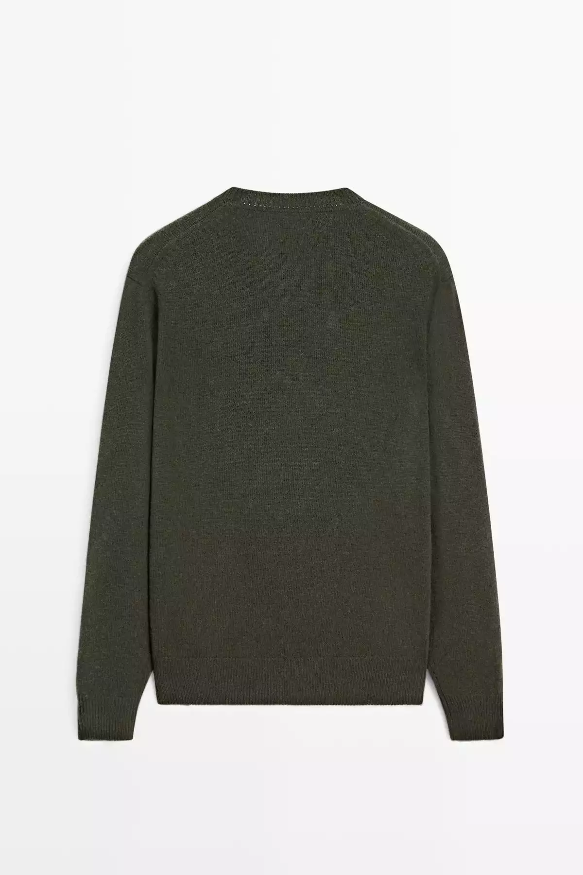 ژاکت بافتنی یقه دوچرخهای با ترکیب پشم یوزی برند Massimo Dutti - 1024807599