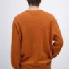 پلیور با یقه گرد از ترکیب پشم یان برند Massimo Dutti - 995471520