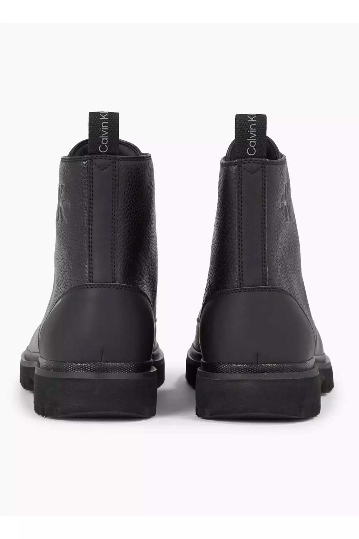 چکمه مردانه مشکی چرم برند Calvin Klein - 773527113