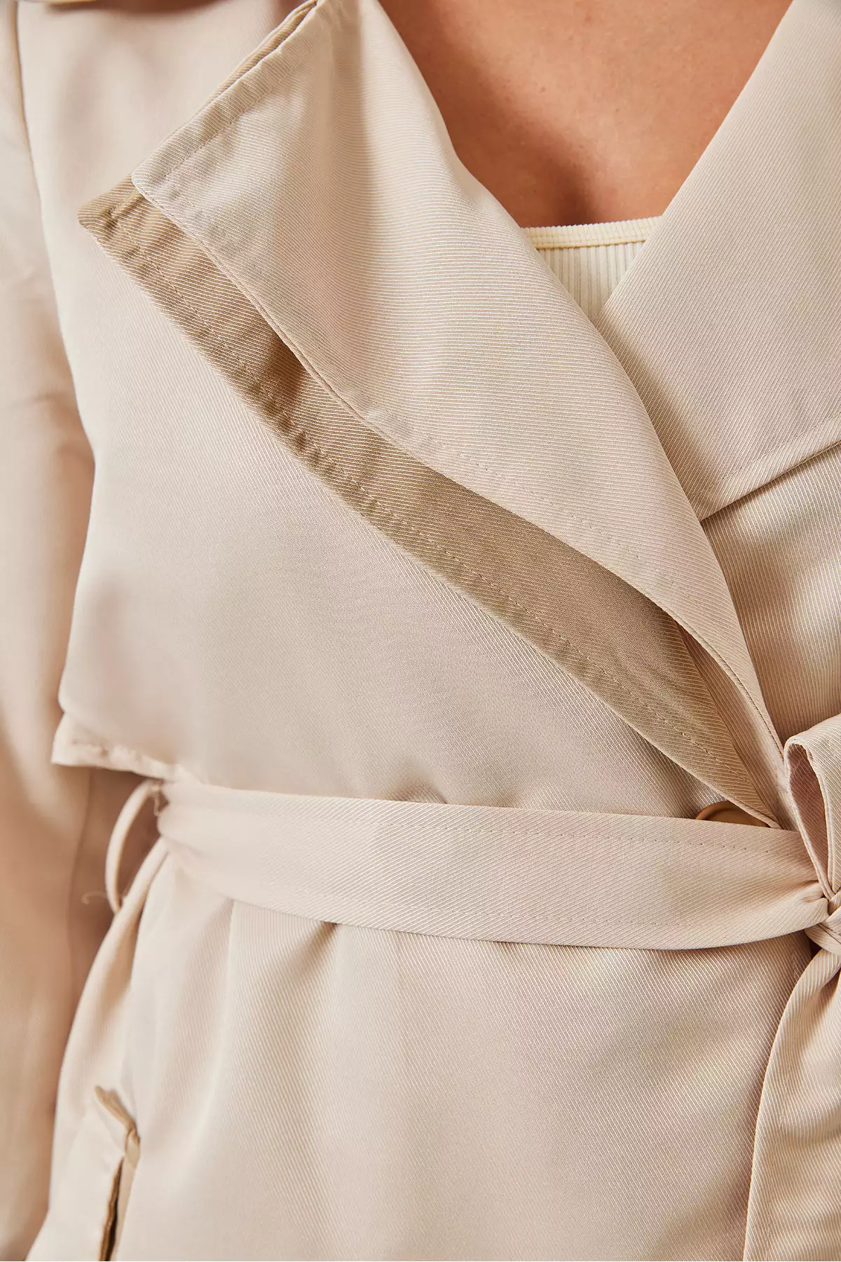 کت ریزگاری زنانه با جزئیات و کاور 2488 60261003 برند Bianco Lucci - 874743610