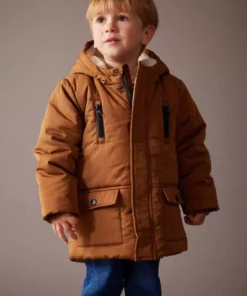 کتان پسرانه با آستین ربان و کلاهِ هودی با آستر پشمی مدل A2211A524WN برند Defacto - 860176528