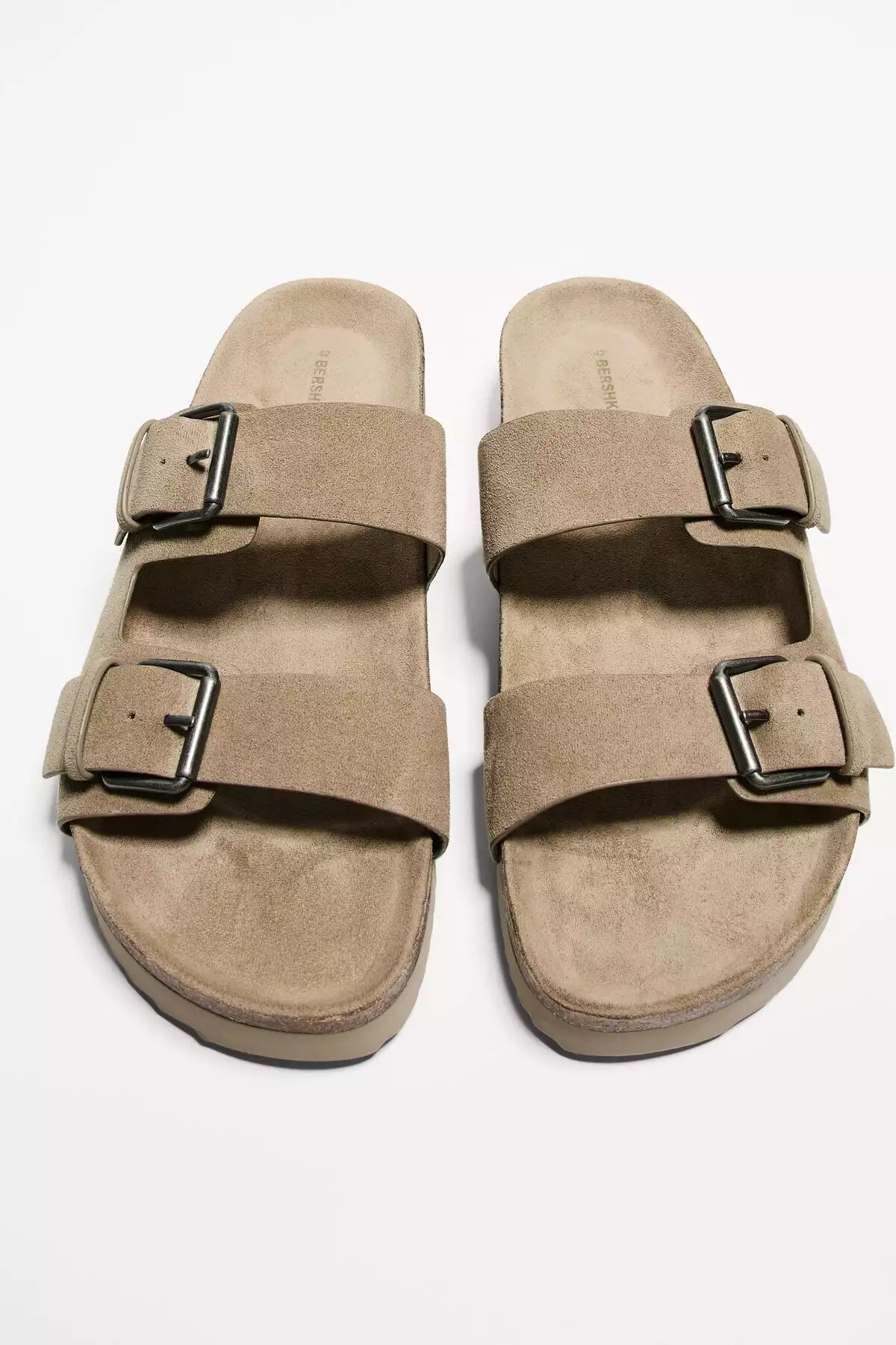 سندل تخت با بند دورنگ برند Bershka - 896761892