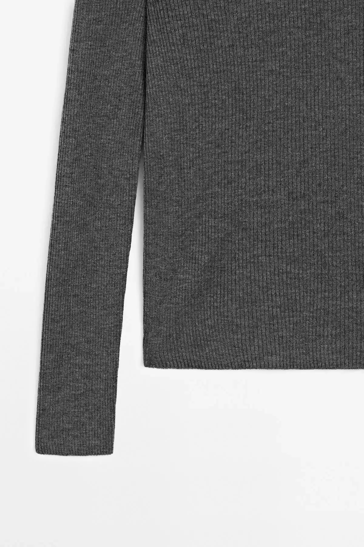 پلیور بافت ریب و پشمی برند Massimo Dutti - 959427664
