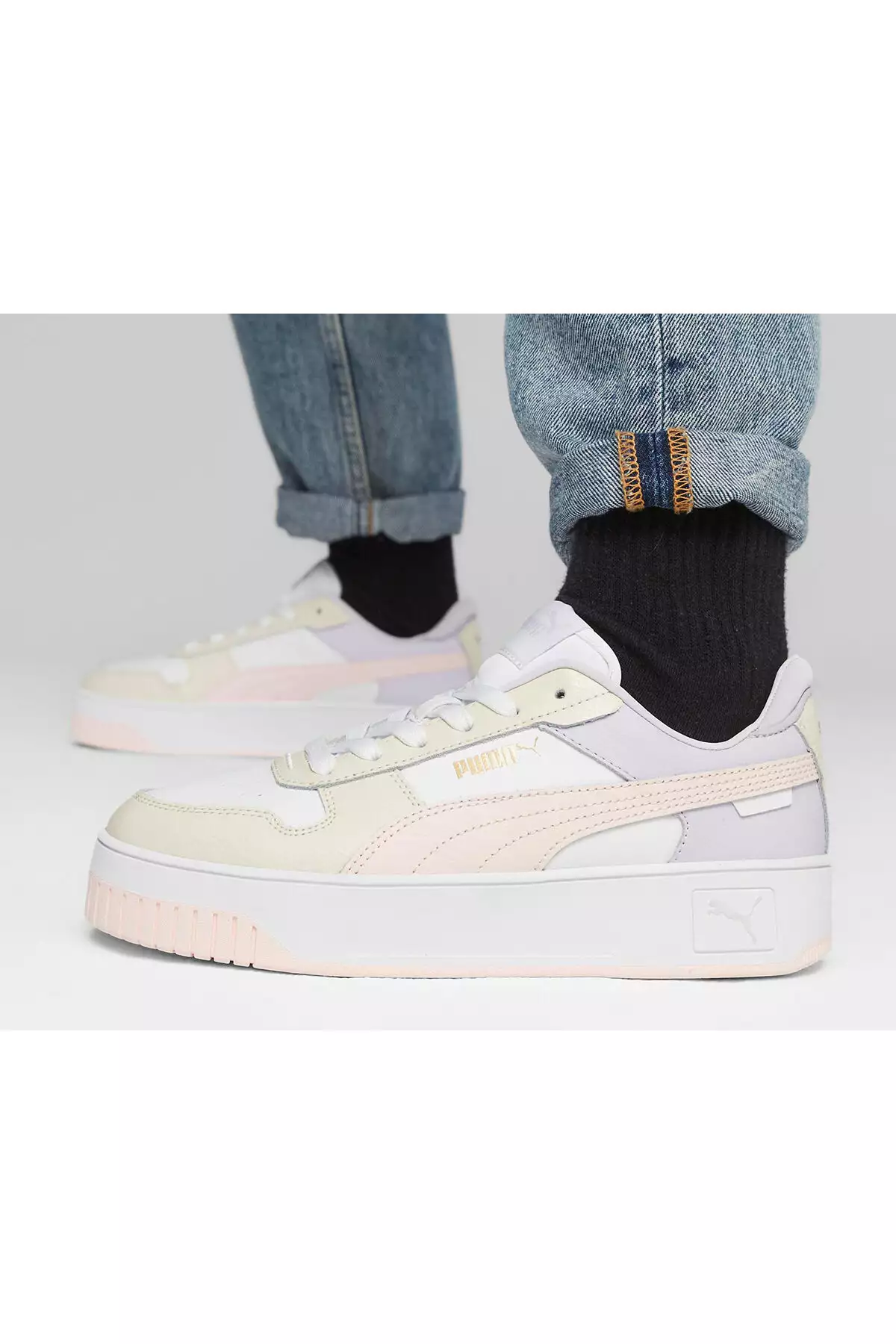 کفش روزمره زنانه کارینا استریت کد ۳۸۹۳۹۰۱۰ سفید برند Puma - 944264374