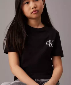 تی‌شرت مشکی چاپ‌دار پسرانه برند Calvin Klein - 846214754
