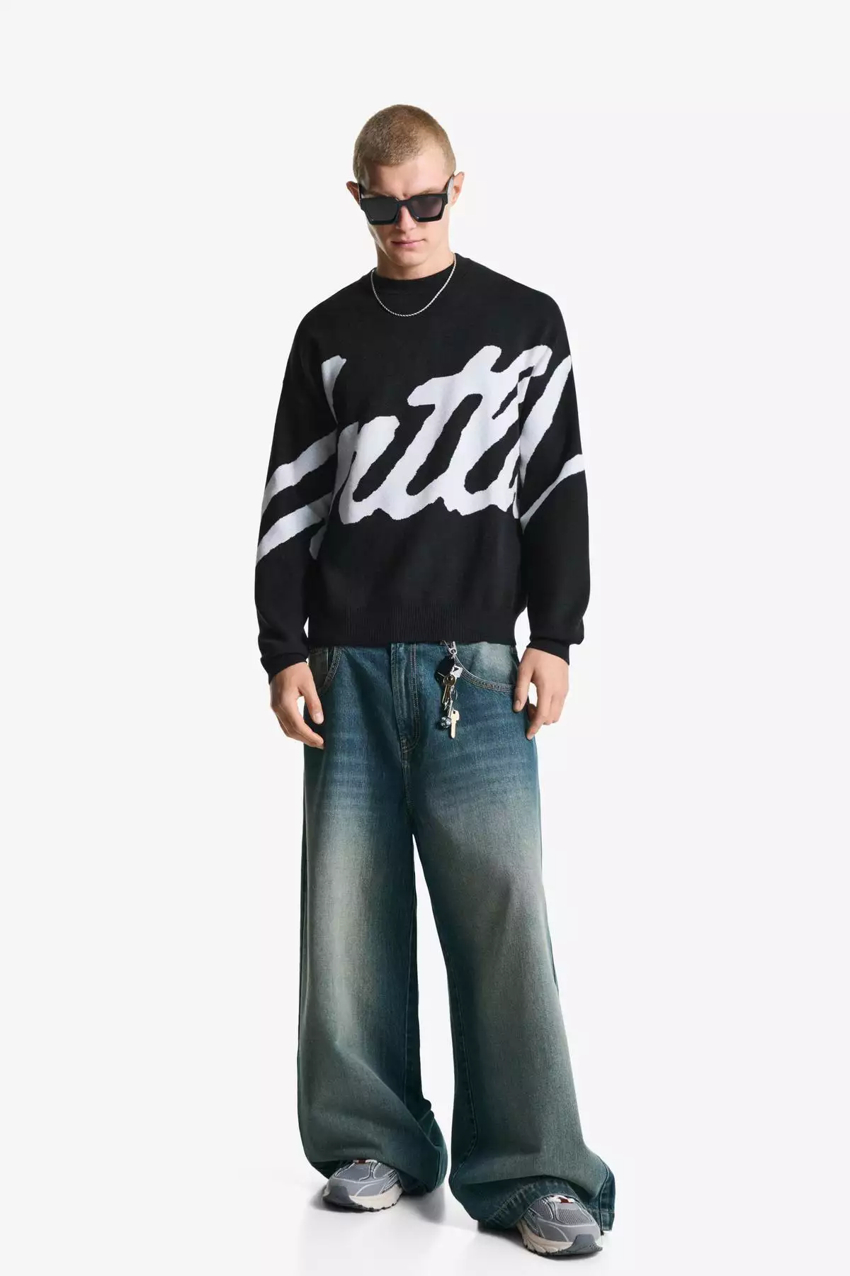 ژاکت چاپی برند Bershka - 963071679