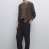کارتن نرم بافتی 100% پنبهای برند Massimo Dutti - 956217885