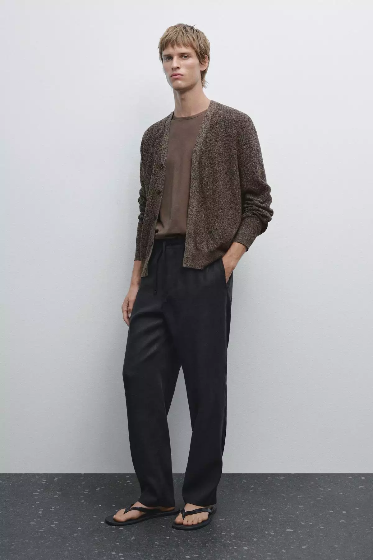 کارتن نرم بافتی 100% پنبهای برند Massimo Dutti - 956217885