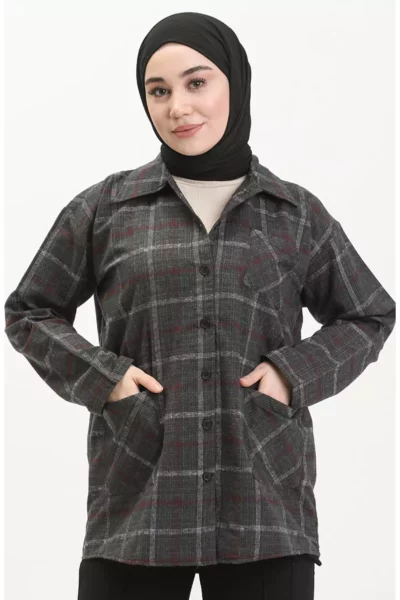 کلاه اکوسه کد ۶۵۳۵-۰۴ رنگ خاکی برند sefamerve - 833583547