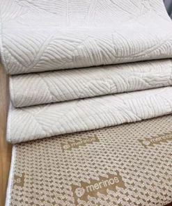 فرش گلدانی مرینوس بافت برجسته مناسب برای راهرو، آشپزخانه، سالن و اتاق کودک با زیره ضد لغزش برند Merinos - 833461363