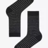 جوراب سوکیت مشکی مردانه با جزئیات برند Penti - 881275490