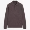 کاپشن پولو یقه با ترکیب پشم یونی برند Massimo Dutti - 1019068270