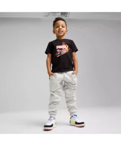 تی‌شرت کوتاه‌زن گرافیکی پسرانه مشکی X HOT WHEELS برند Puma - 921683397