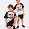 تی شرت گرافیکی بزرگ برای پسران - تی شرت سفید روشن مدل Sk2510038-102 برند Skechers - 922019505