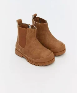 بوت بچگانه مردانه با ظاهر جیر LCW STEPS برند LC Waikiki - 978597912
