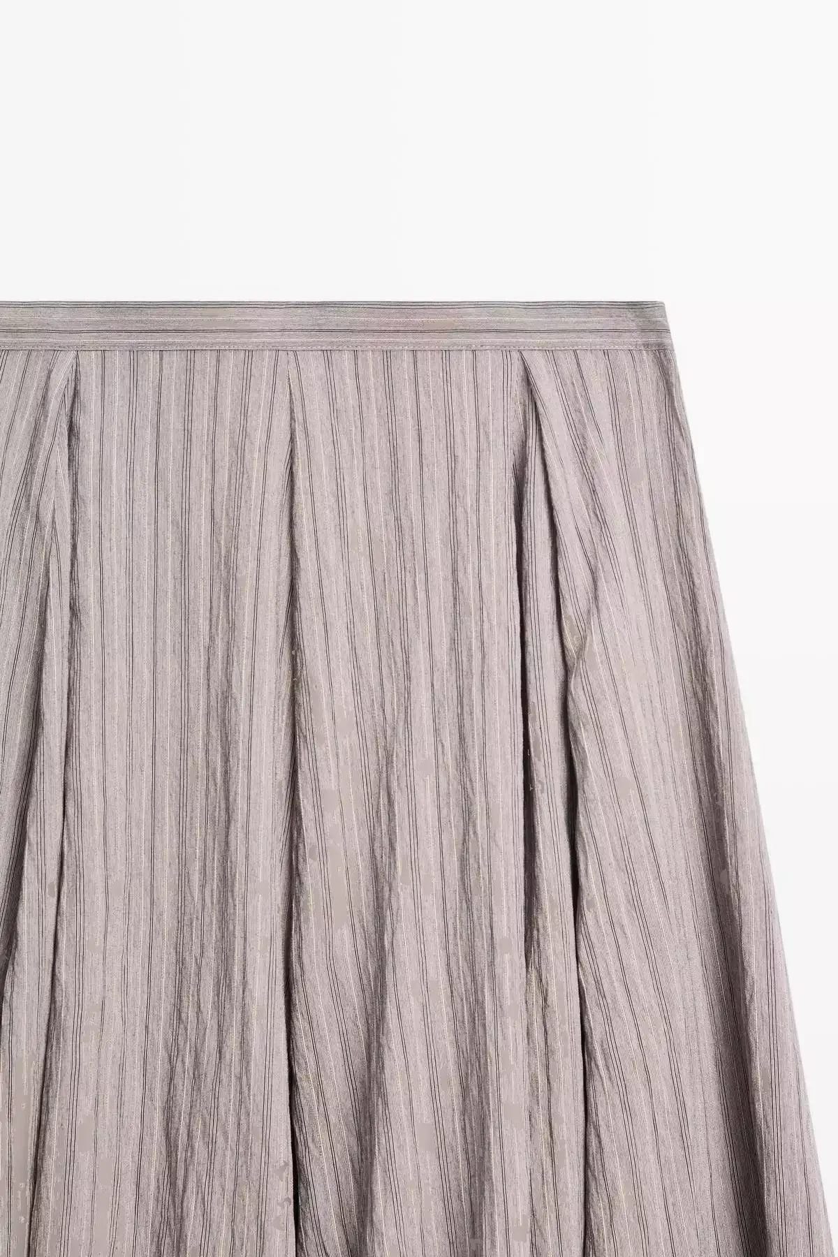 دامن میدی خطدار A شکل برند Massimo Dutti - 979555115