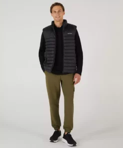 شلوار جین مردانه میکرومدیل M Jogger با پارچه بافت در رنگ سبز زیتونی مدل S222080-801 برند Skechers - 856139642