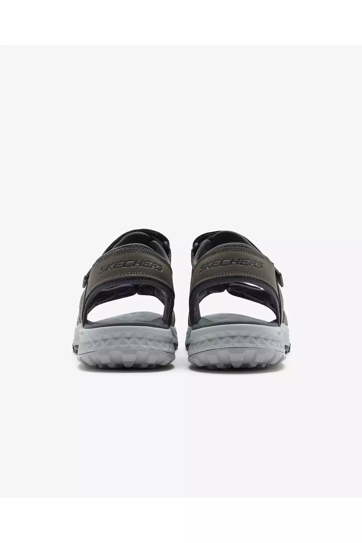سندل چسبی مردانه Escape Logolu مدل 237588 NTGY برند Skechers - 934783590