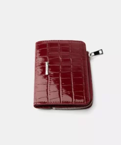 کیف کلاسیک با سطح چرم مصنوعی طرح‌دار و بافت برجسته STD برند Bershka - 833316717