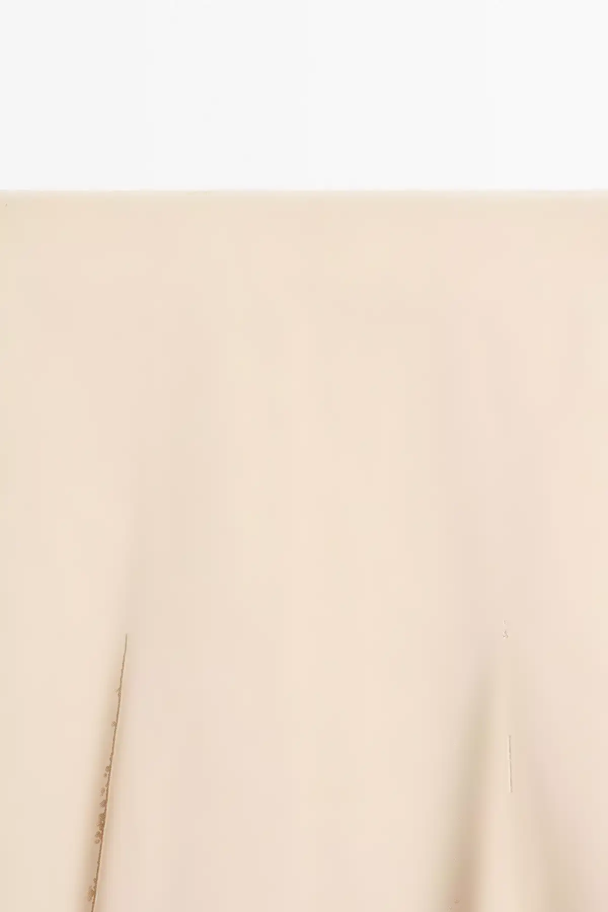 دامن میدی با پارچه مخلوط کتان و چیندار برند Massimo Dutti - 953462514